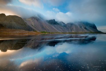 Wieczór na Vestrahorn