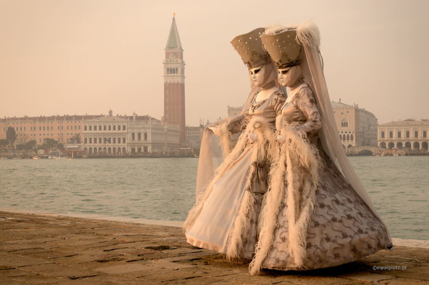 Damy z nabrzeża San Giorgio Maggiore, Wenecja, fotowyprawa