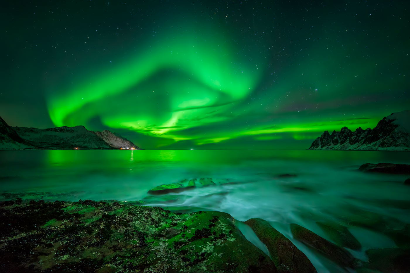 Fotowyprawa na zorzę, Norwegia, Senja