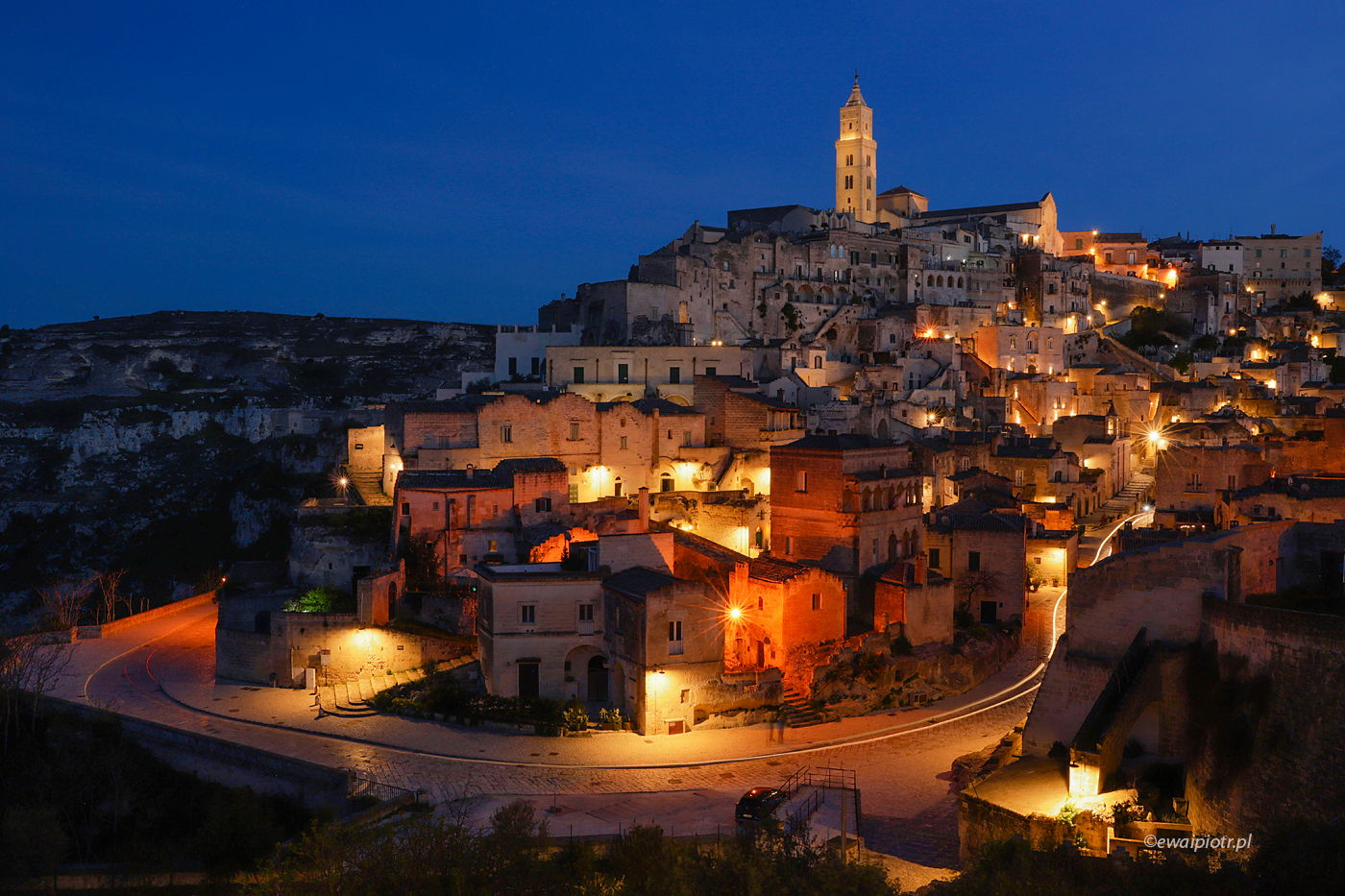 Wieczór w Materze, Apulia