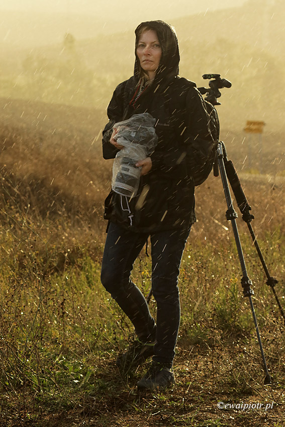 Fotografowanie w deszczu - portret