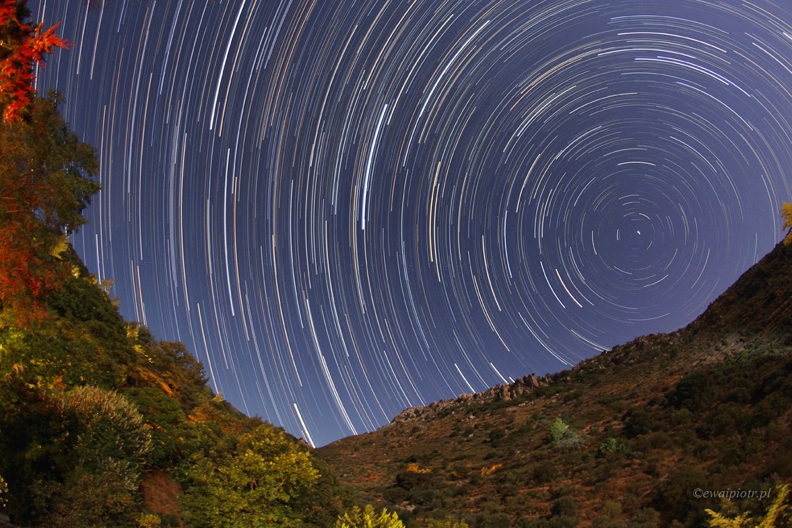 Jak się rozwijać fotograficznie, ruch gwiazd, Kreta