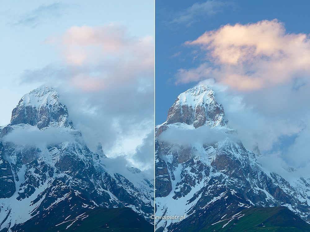 Uszba i filtr polaryzacyjny