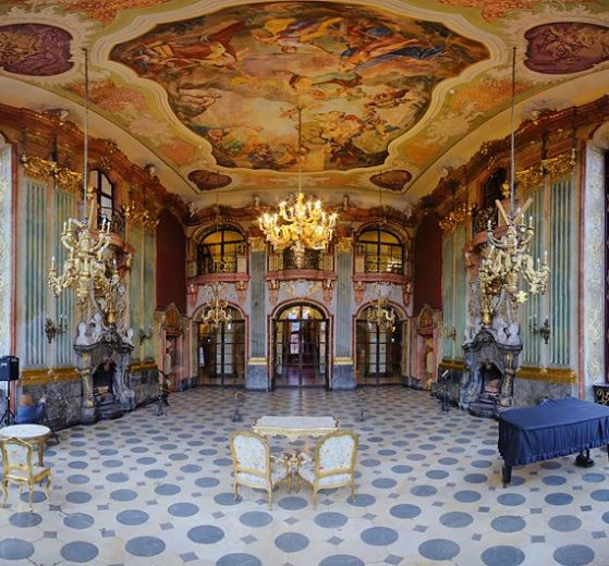 Zamek Książ, panorama mozaikowa, poradnik