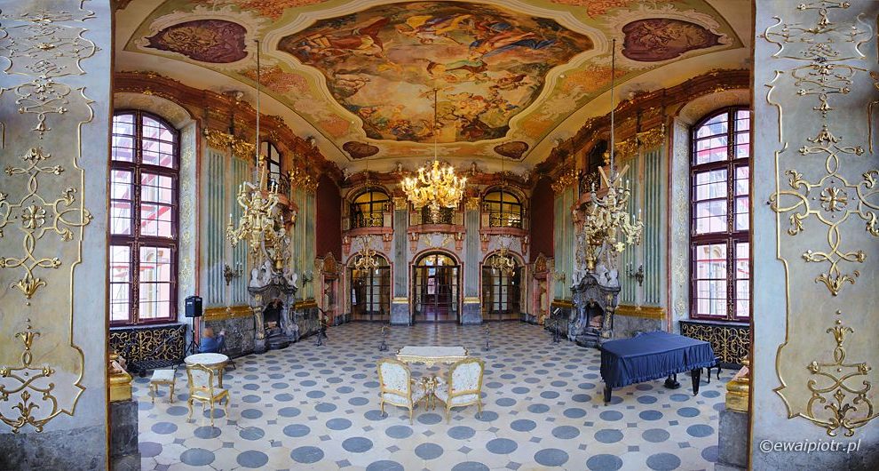 Zamek Książ, panorama mozaikowa, poradnik