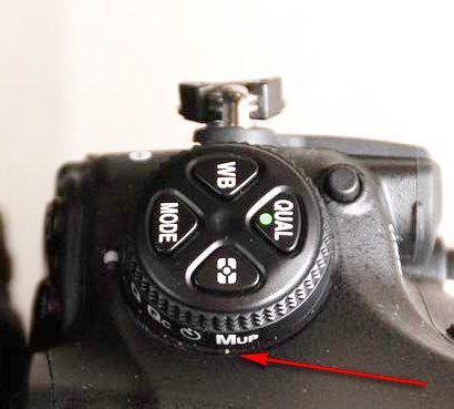 Mirror Lock Up w aparatach Nikona, wstępne podnoszenie lustra