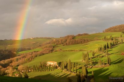 Jak fotografować tęczę, poradnik fotograficzny, Toskania