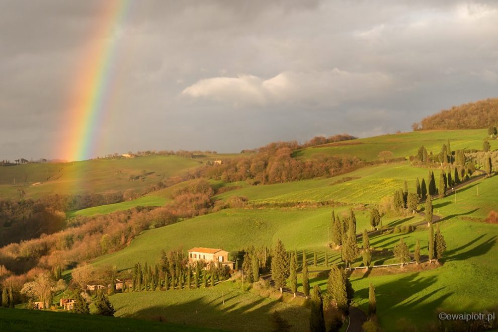 Jak fotografować tęczę, poradnik fotograficzny, Toskania