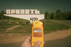 Czarnobyl i Prypeć, Zona, Strefa Wykluczenia, licznik promieniowania