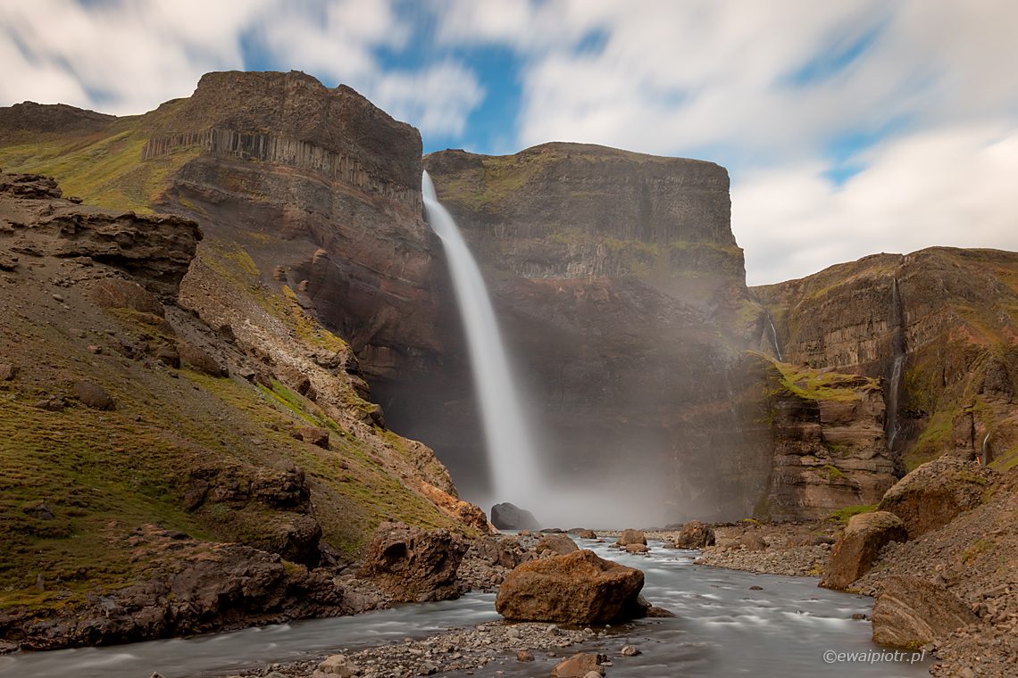 Haifoss - wodospady Islandii, przewodnik dla fotografa
