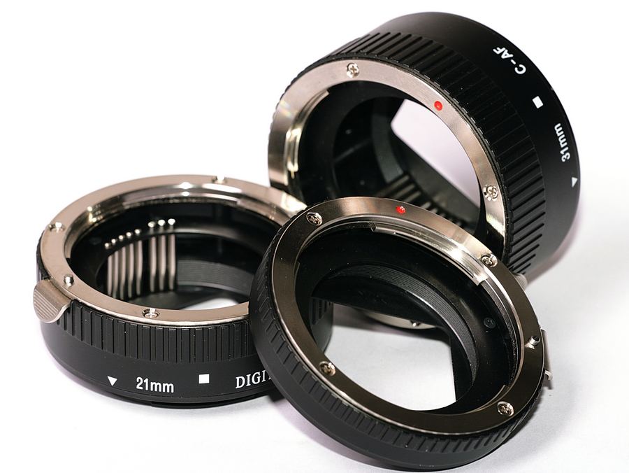 Pierścienie pośrednie, osprzęt do makro, poradnik fotograficzny