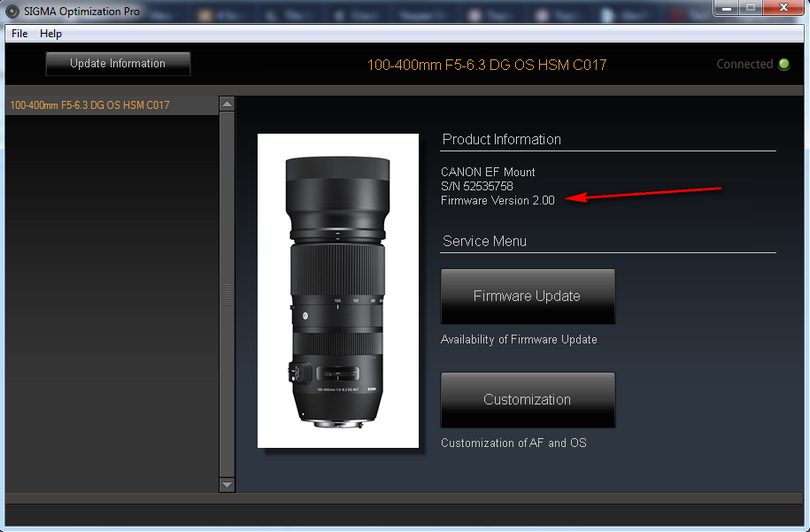 Sigma USB Dock - aktualizacja firmware'u