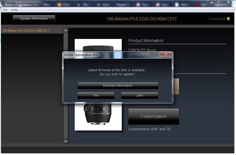 Sigma USB Dock - jak wgrać oprogramownie obiektywu, aktualizacja firmware'u
