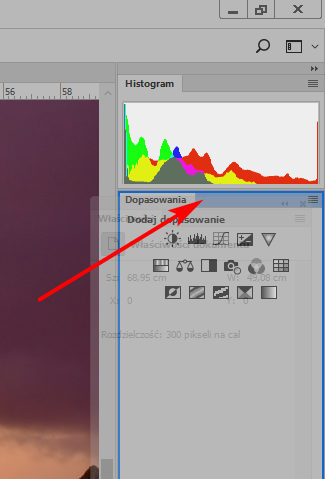 Jak ułożyć palety w Photoshopie