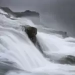 Gullfoss, Islandia, jak działa priorytet czasu