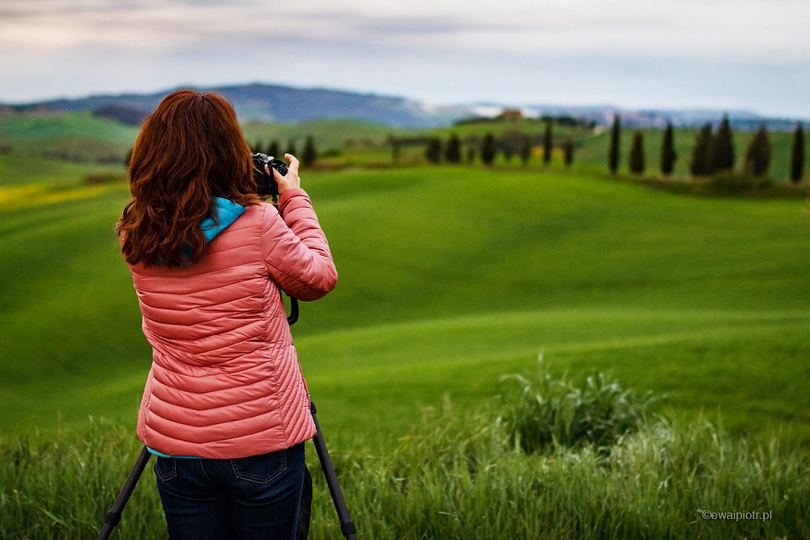 Wyprawa fotograficzna Toskania, kobieta, plener fotograficzny, wyprawa fotograficzna, fotowyprawa