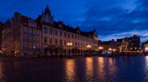 Wrocław nocą, balans bieli