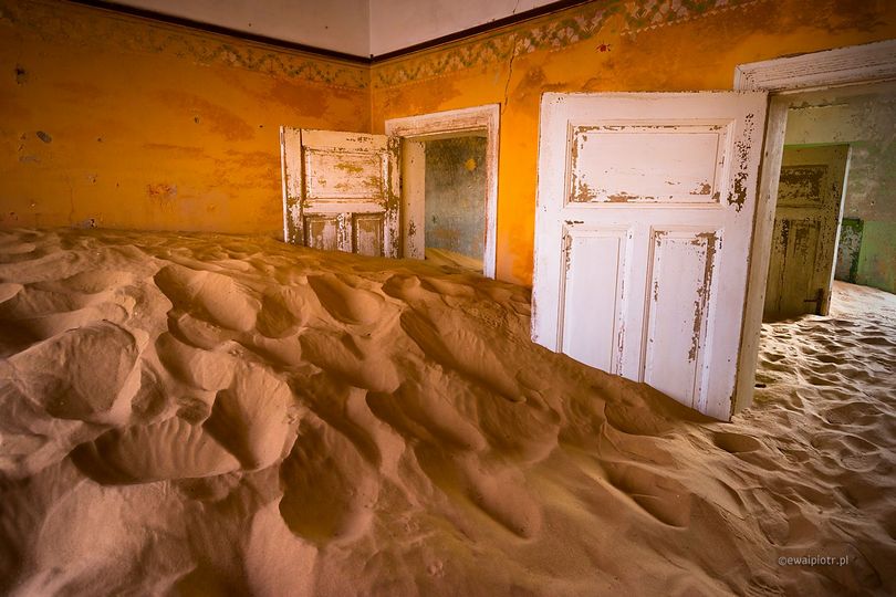 Kolmanskop - miasto duchów, przewodnik fotograficzny po Namibii