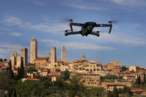 Jak latać dronem za granicą - Włochy - Toskania